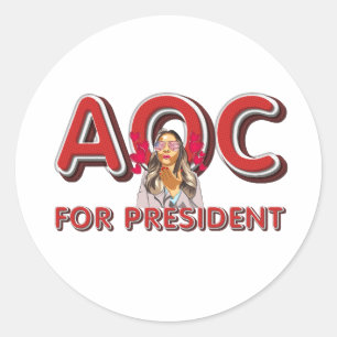 Adesivo TEE AOC para Presidente