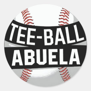 Adesivo Tee-Ball Abuela Latina Vovó Teeball