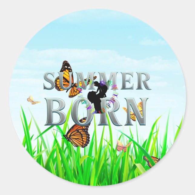 Adesivo TEE Summer Born (Frente)