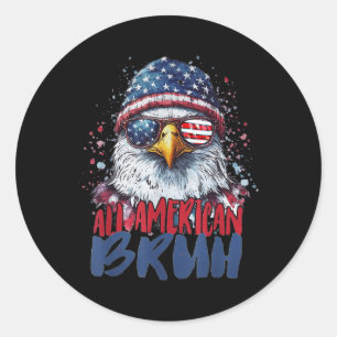 Adesivo Teen All American Bruh Eagle Kids
