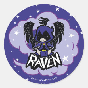 Adesivo Teen Titans Go!   Ataque a Raven
