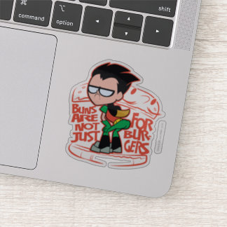 Adesivo Teen Titans Go! | Robin Booty Scooty Buns