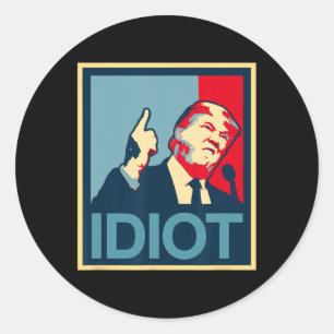 Adesivo Teepanic Política O Presidente Trump É Um Idiota L
