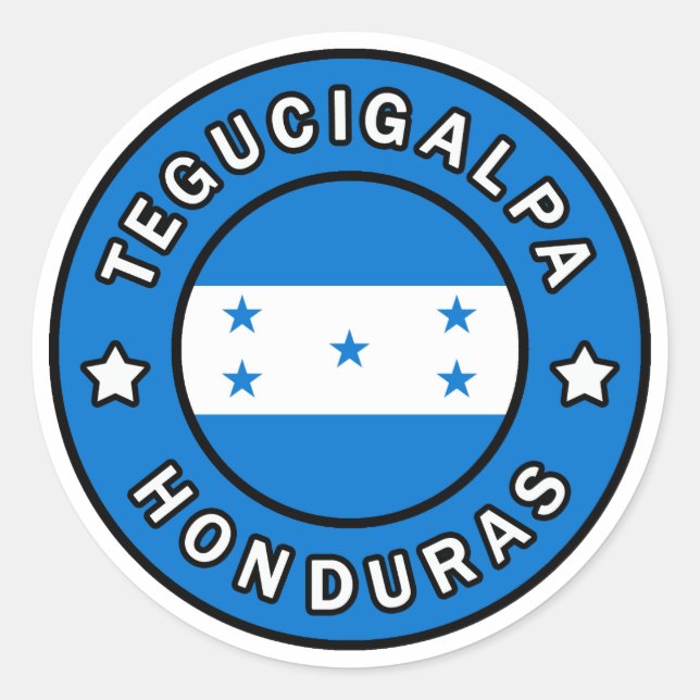 Adesivo Tegucigalpa Honduras (Frente)