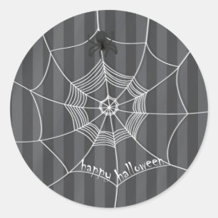 Adesivo Teia de Aranha Assustadora e Fofa de Halloween