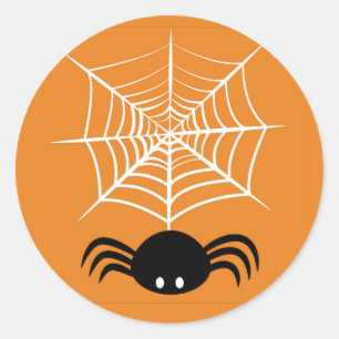 Adesivo Teia de Aranha de Halloween