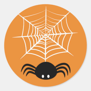 Adesivo Teia de Aranha de Halloween