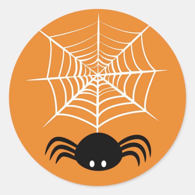 Adesivo Teia de Aranha de Halloween (Frente)