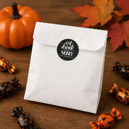 Adesivo Teia de Aranha de Tratamento de Halloween Personal
