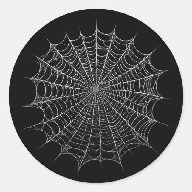 Adesivo Teias de Aranha Halloween (Frente)