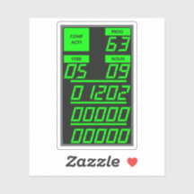 Tela DSKY Apollo 11, Código de alarme 1202