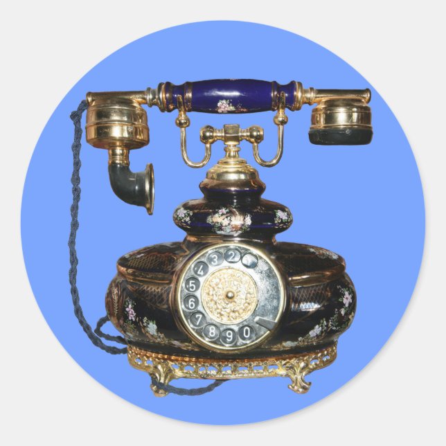 Adesivo Telefone antigo (Frente)