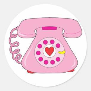 Adesivo Telefone do coração