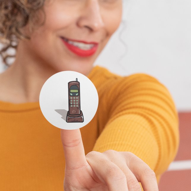 Adesivo Telefone sem fio (Criador carregado)