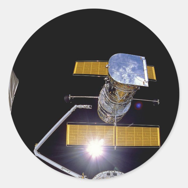 Adesivo telescópio Hubble (Frente)