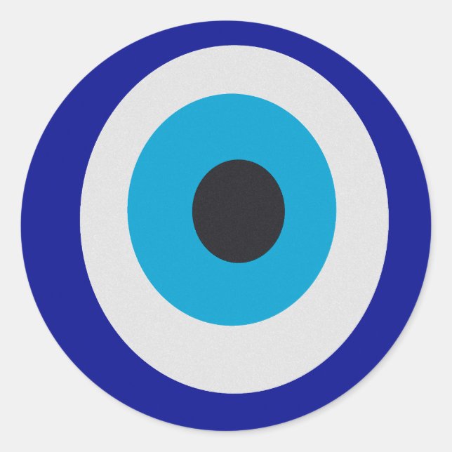Adesivo Teller da Fortuna Moderna do mau Eye (Frente)