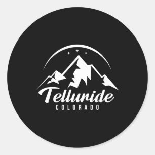 Adesivo Telluride Colorado Ski Resort Skiting Snowboard