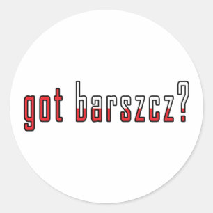 Adesivo tem barszcz? Bandeira