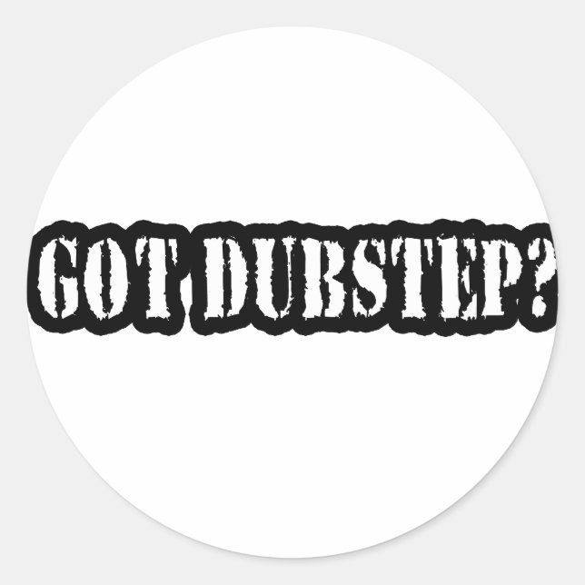 ADESIVO TEM DUBSTEP? (Frente)