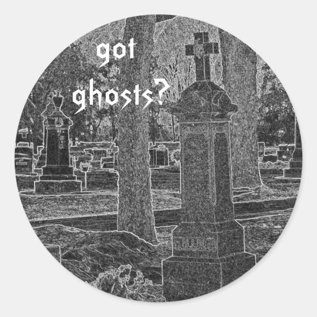 Adesivo tem fantasmas? (Frente)