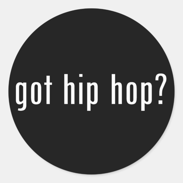 Adesivo tem hip hop? (Frente)