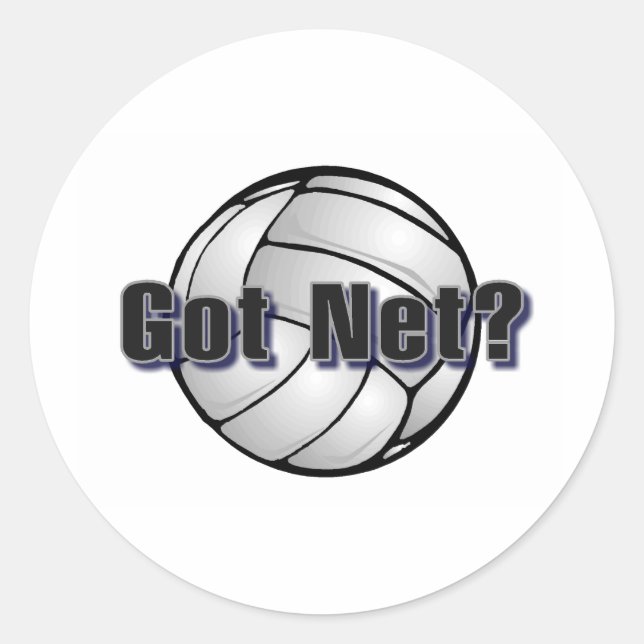Adesivo Tem Internet? Voleibol (Frente)