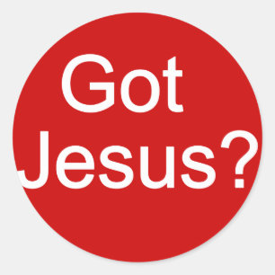 Adesivo Tem Jesus? Vinheta