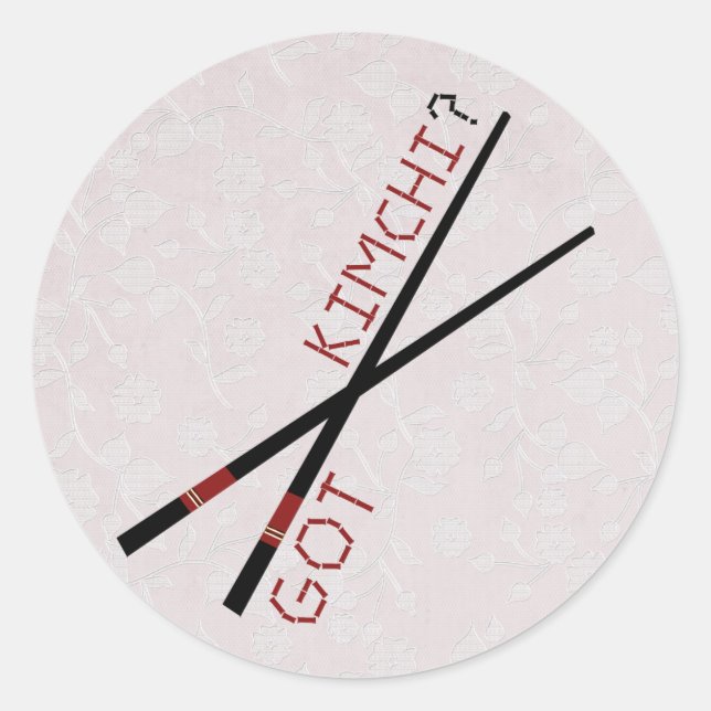 Adesivo Tem Kimchi? (Frente)