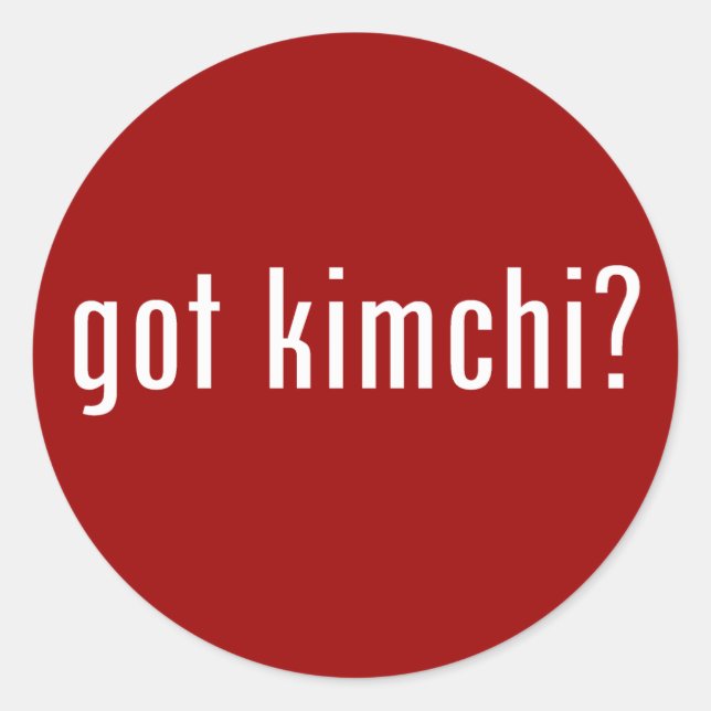 Adesivo tem kimchi? (Frente)