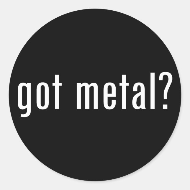 Adesivo tem metal? (Frente)