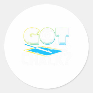 Adesivo Tem Piscina de giz Billiards Jogador Engraçado 2