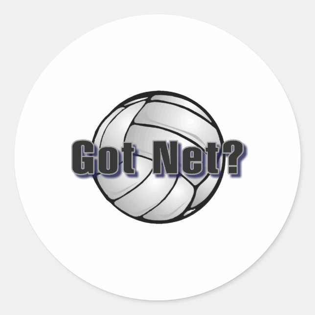Adesivo Tem rede (voleibol) (Frente)