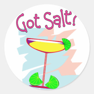 Adesivo Tem Sal? Margarita Amadurece T-Shirts e presentes