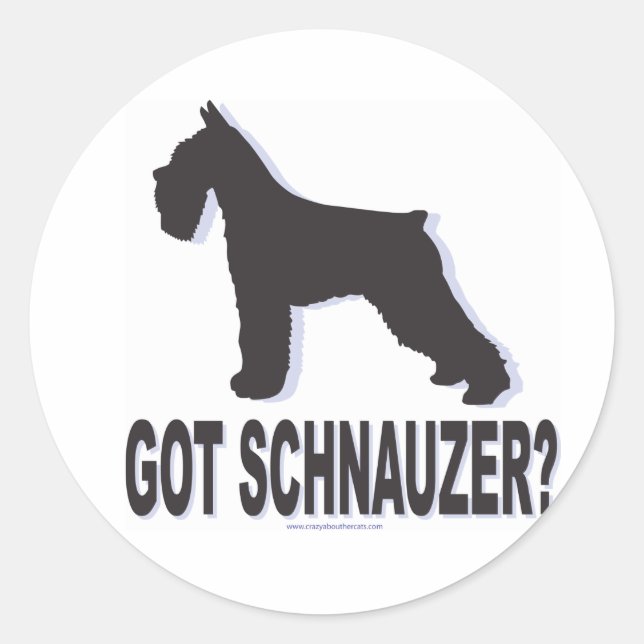 Adesivo Tem Schnauzer? (Frente)