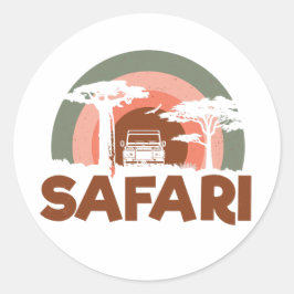 Adesivo Tema África Safari