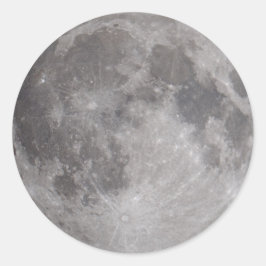 Adesivo Tema da Astronomia da Lua Completa