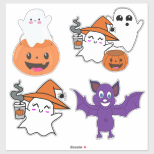 Adesivo Tema de Halloween