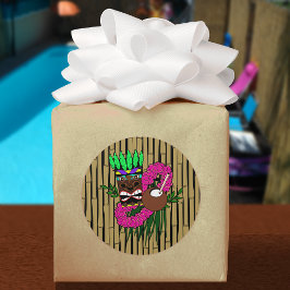 Adesivo Tema de Luau