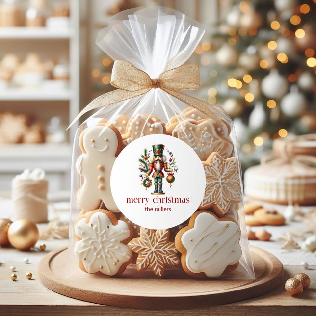 Adesivo Tema de Natal Tucracker - Tipografia Retroativa 2 (Criador carregado)