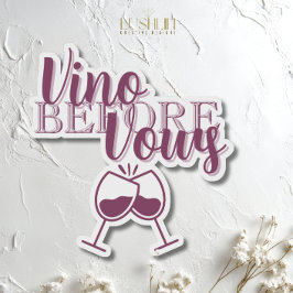 Adesivo Tema de Vino para Festa de Despedida de Solteira A
