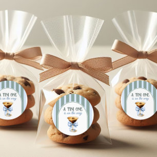 Adesivo Tema Do Café Espresso Martini Chá de fraldas Azul 