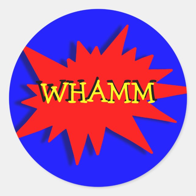 Adesivo Tema do Partido Super-Herói Vermelho Azul (Frente)