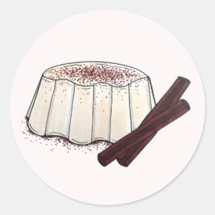 Adesivo Tembleque Puerto Rican New Year Coconut Pudim