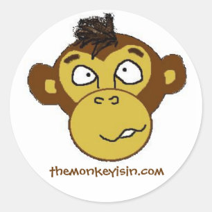 Adesivo Temonkeyisin.com Sticker