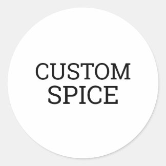 Adesivo Tempero Personalizado