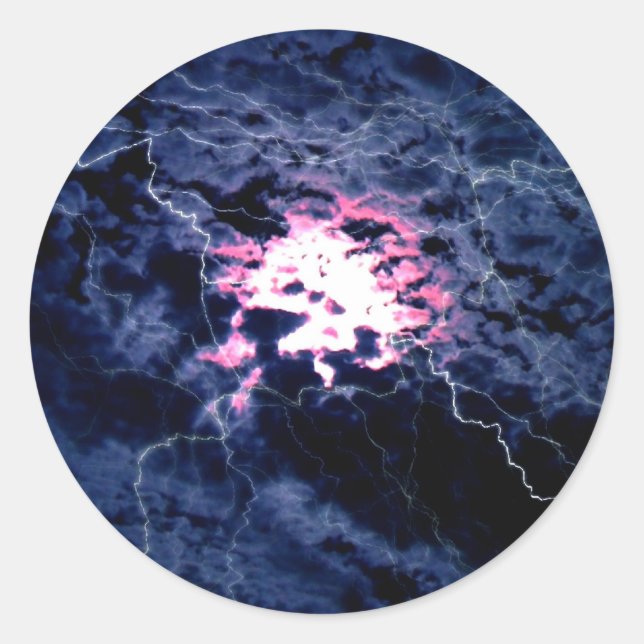 Adesivo tempestade relâmpago (Frente)
