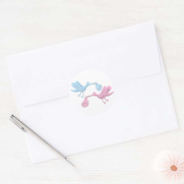 Adesivo Tempestades Rosa Azul (Envelope)