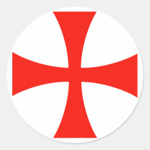 Adesivo Templar Cross Sticker