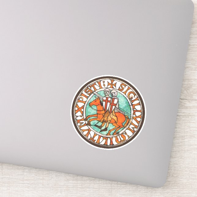 Adesivo Templar Seal (Detalhe)