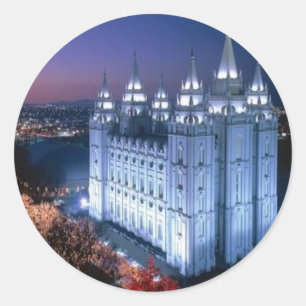 Adesivo Templo de Mormon
